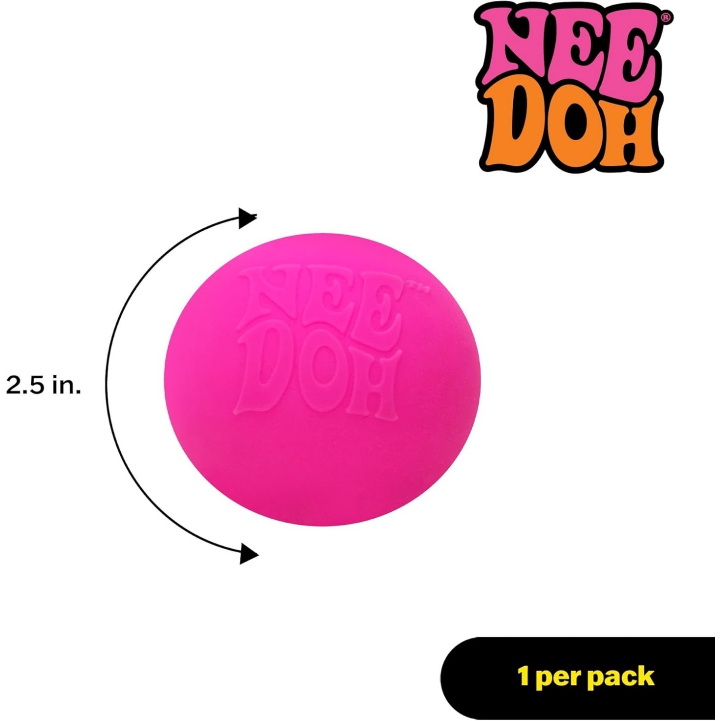 NeeDoh Original Sensory Ball - Assorted Colors - Image 12